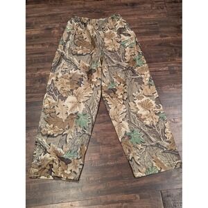 Advantage Waterproof Camo Pants Mens 2XL XXL Hunting Outdoor‎ Snap Hem Outdoor